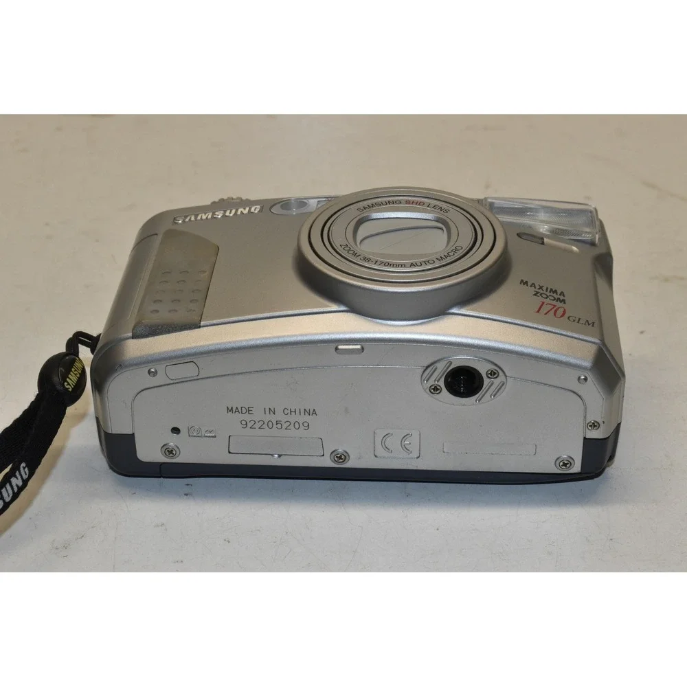 Samsung Maxima Zoom 170 GLM Film Camera Silver‎ 38-170mm Lens Panorama
